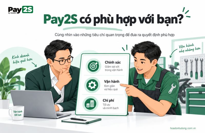 Đánh giá khả năng phù hợp của Pay2S với quy trình doanh nghiệp