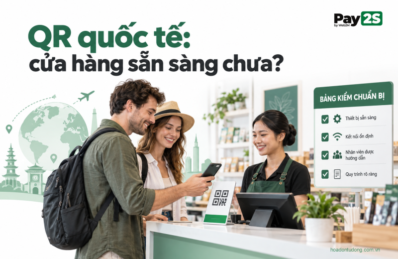 Checklist triển khai thanh toán QR quốc tế tại cửa hàng