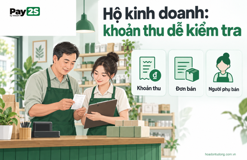 Chọn phần mềm đối soát theo công việc của hộ kinh doanh