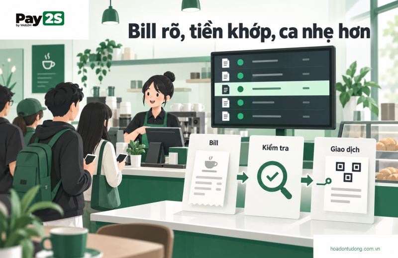 Bill rõ, tiền khớp, ca nhẹ hơn