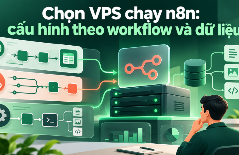 Chọn VPS chạy n8n: cấu hình theo workflow và dữ liệu