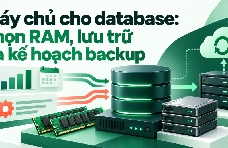 Máy chủ cho database: chọn RAM