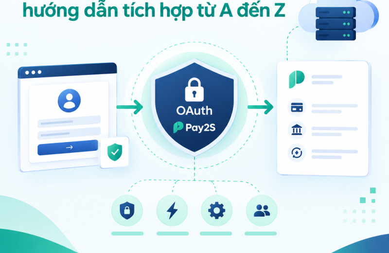 Sơ đồ OAuth Pay2S cho ứng dụng với Authorization Code và PKCE S256