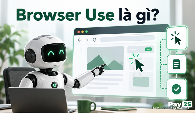 Browser Use – Ảnh bìa, minh họa cho hoadontudong.com.vn